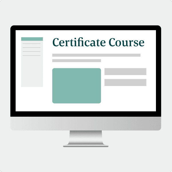 Specialty Certificate Course Card